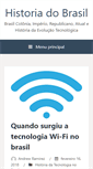 Mobile Screenshot of historiatecabrasil.com