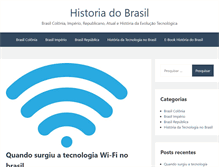 Tablet Screenshot of historiatecabrasil.com